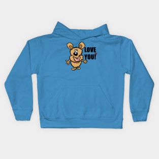 Love You! Kids Hoodie